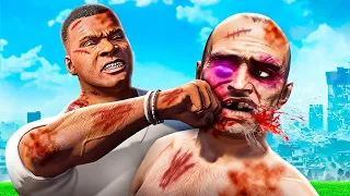 FRANKLIN vs TREVOR Lucha en GTA 5