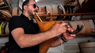 "المزود" آلة الموسيقى الشعبية في تونس تلج عالم الهيب هوب