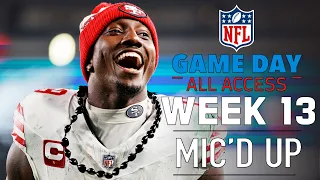 NFL Week 13 Mic'd Up, "why do I feel like you would like anime" | Game Day All Access
