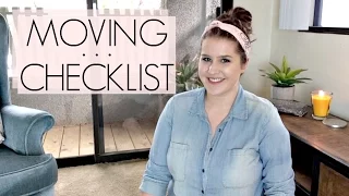 Moving Checklist & Timeline | What To Do Before You Move