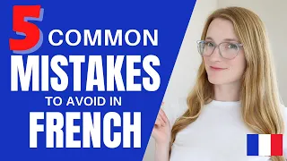 5 common mistakes to avoid in French in less than 1 minute 🇫🇷 // #shorts