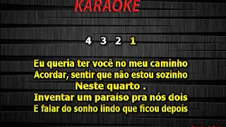 Vontade Dividida - Karaoke - Tom: F - Milionário e José Rico