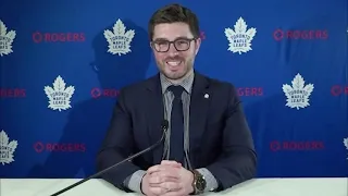 Leafs GM Kyle Dubas Details Maple Leafs Acquisiton of Nick Foligno & Leafs NHL Trade Deadline Deals