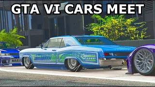 GTA VI Cars Were Only Allowed At This Car Meet In GTA Online