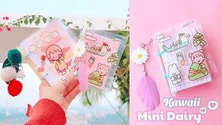 How to make Cute Mini Dairy | Homemade Cute & Mini Transparent Dairy Decorations/Make your own Dairy