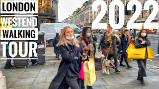 London City Tour 2022 | Central London Walk from Baker Street in a Sunset Midweek Evening [4kHDR]