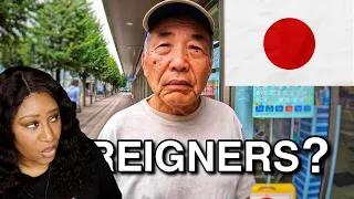 Do Japanese elders want foreigners in Japan? |American Reaction