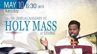 Holy Mass Live Today | Fr Dibin Aluvaserry | 10 May | Divine Retreat Centre