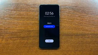 OnePlus 8T OxygenOS 13 Alarm Clock & Countdown Timer Alerts