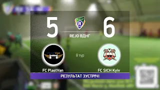 FC PlastVan 5-6 FC SICH Kyiv    R-CUP WINTER 22'23' #STOPTHEWAR в м. Києві