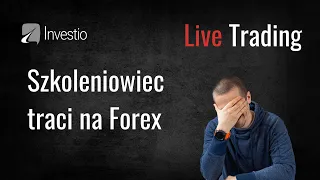 [LIVE] Szkoleniowiec traci na Forexie