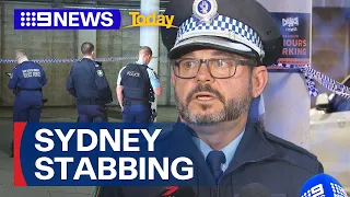 Man on the run after alleged stabbing at Sydney gym | 9 News Australia