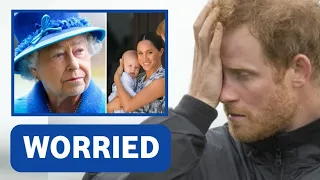 WORRIED!🛑  Harry Worried As Archie & Lilibet keeps crying to see their Grandma, late Queen Elizabeth