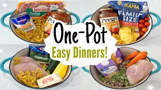 5 TASTY ONE POT RECIPES | The EASIEST Cheap & Simple Family Meals | Easy Cooking with Julia Pacheco