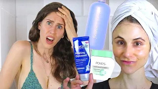 Dermatologist's Skin & Hair Care Routine - Medical Esthetician Reacts To Dr Dray's Skincare!