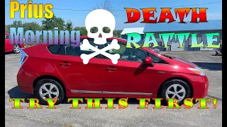 2010-2015 Prius Morning Death Rattle Test! Head gasket or not? 3rd Gen