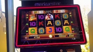 Doppelbuch Merkur Freispiele 20€ Einsatz Spielbank Hohensyburg Jackpot FREEGAMES CASINO