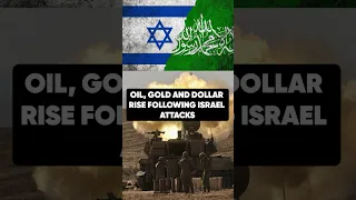 Oil, Gold and the Dollar rise as Hamas attack Israel. Why? #oil #gold #trading #israel #hamasattack