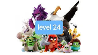 Angry Birds 2 - level 24 Уточки красиво прилетели.