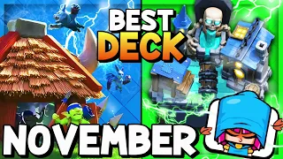 BEST DECK in CLASH ROYALE This Month! (November)