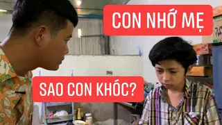 Cậu bé khóc liên tục khi Khương Dừa hỏi về người mẹ bị tai nạn qua đời