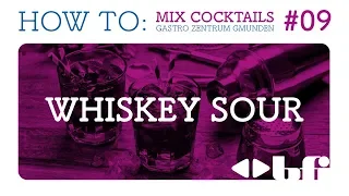 Whiskey Sour Cocktail – das Rezept zum Nachmachen – BFI OÖ