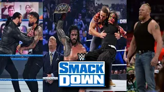 WWE SmackDown live highlights 26 November 2021, Roman Reigns vs MacIntyre! Brock Lesnar return &more