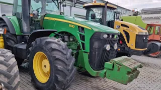 John Deere 8530 (2008 року) - потужний 350 сильний трактор