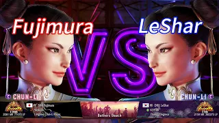 SF6💥Fujimura (CHUN-LI) vs LeShar (CHUN-LI)💥Street Fighter 6 Ranked Matches