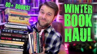 WINTER BOOK HAUL | (80+ Books!)