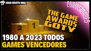 Evolução dos vencedores do Jogo do Ano de 1980 a 2023