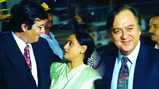 "Himalay Putra" Film Party (1997) | Vinod Khanna, Sunil Dutt, Jaya Bachchan