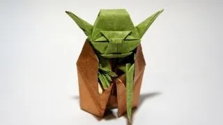 Origami Jedi Master Yoda (Fumiaki Kawahata) - Star Wars