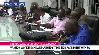 Aviation Workers Shelve Planned Strike, Sign Aggrement with FG