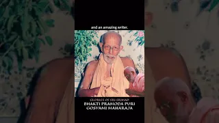Glories of Sri Srimad Bhakti Pramod Puri Gosvami Maharaja