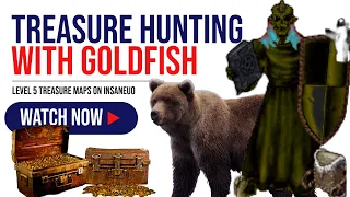 Treasure Hunting with Goldfish!  Level 5 Treasure Maps on Insane UO.