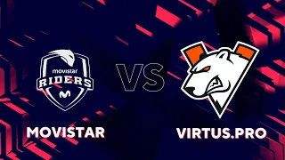 CS:GO :- Virtus.pro vs Movistar Riders - BLAST Premier Fall Showdown - [ Mirage ] Map 2