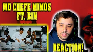 BRAZILIAN GRINGO REACTS TO MD CHEFE - MIMOS ft. BIN