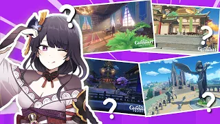 Guess Genshin Impact Character by Their Place | Genshin Impact Quiz (20 Places + Bonus)