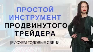 Простой инструмент продвинутого трейдера. [Рисуем годовые свечи.]