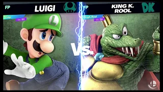 Super Smash Bros Ultimate Amiibo Fights   Request #4218 Luigi vs K Rool
