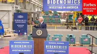 JUST IN: Biden Delivers Remarks Promoting 'Bidenomics' In Milwaukee, Wisconsin