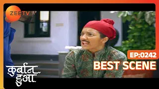 Qurbaan Hua - Best scene - Ep  - 242 - Rajveer Singh, Pratibha Ranta - Zee TV