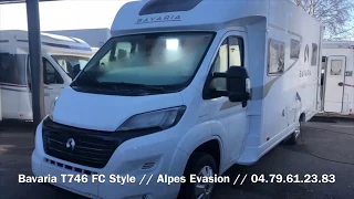 Camping-car Bavaria T746 FC style par Alpes Evasion