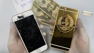 Restoration iPhone 6s to Premium iPhone 24K...