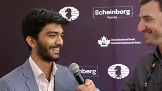 Gukesh's Interview After A Solid Draw vs Nepo | Round 10 FIDE Candidates