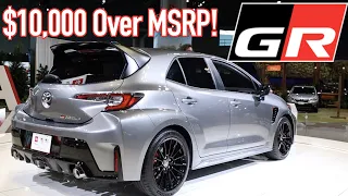 Quick Look! 2022 Toyota GR Corolla - 10k over MSRP?