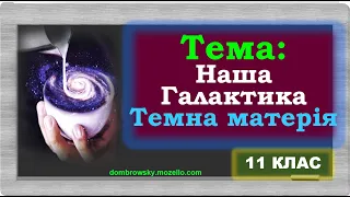 Відеоурок за темою - "Наша Галактика"