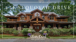 Custom-Built Lodge with Whiteside Views and Lake Sequoyah Access