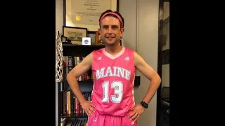 Nite Show Highlight: Dan "works out" with the University of Maine Black Bear Basketball Team